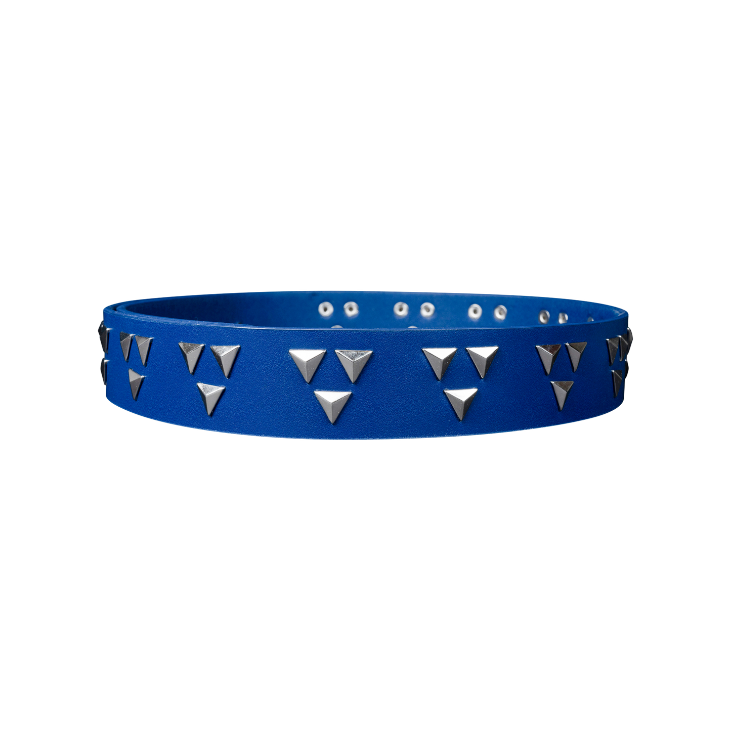 Blue Triangle Studded NT Belt Strap